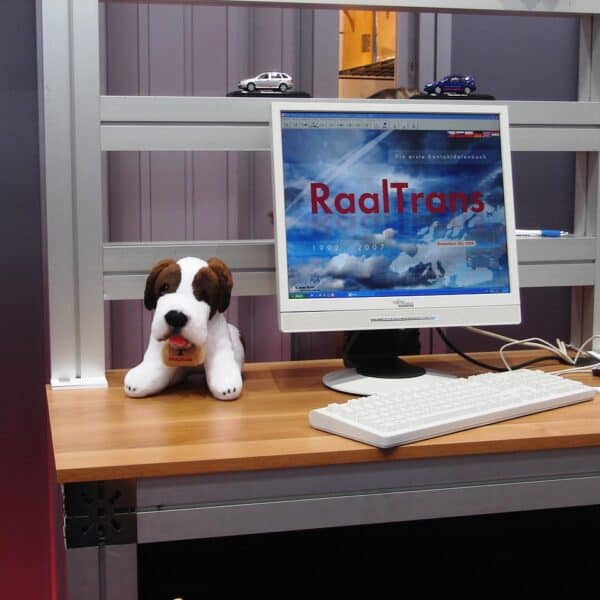 Veľtrh Mníchov a na monitore RAALTRANS Editor verzia 7 (2009)